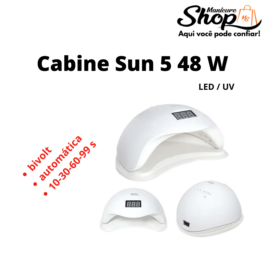 Cabine LED / UV 48W – SUN 5