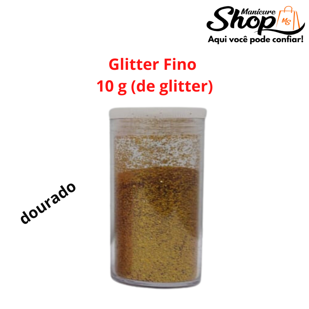 Glitter Fino – Dourado – 10g