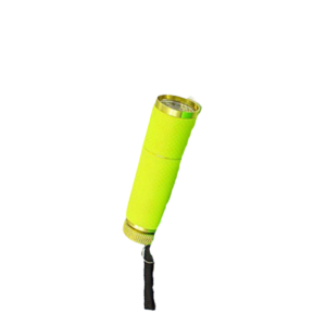 Lanterna LED UV – Emborrachada – Amarelo