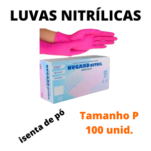 Luvas Nitrílicas – NUGARD NITRIL – 100 Unid.
