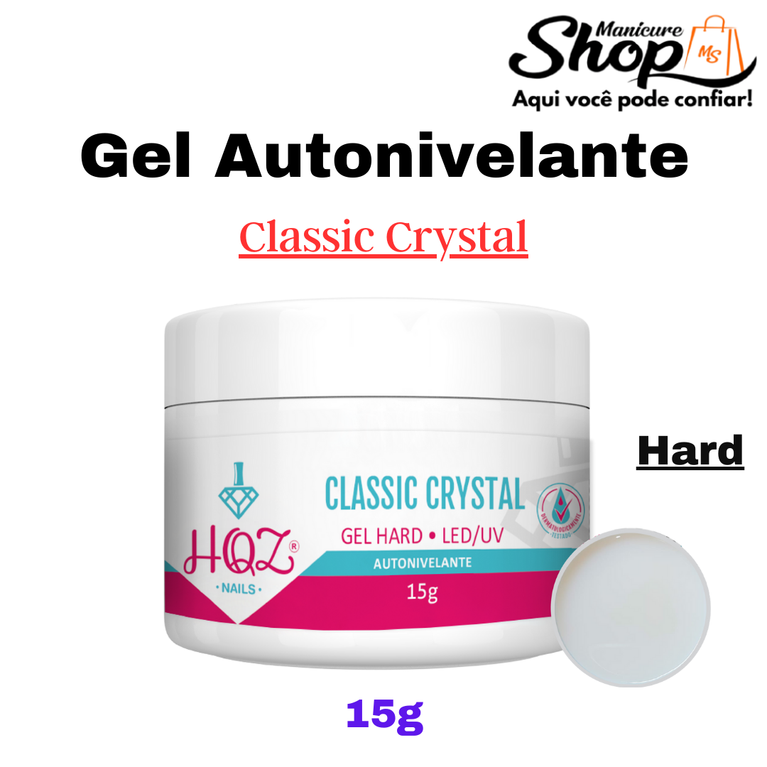 Gel HARD – CLASSIC CRYSTAL – Nivelante – 15g – HQZ