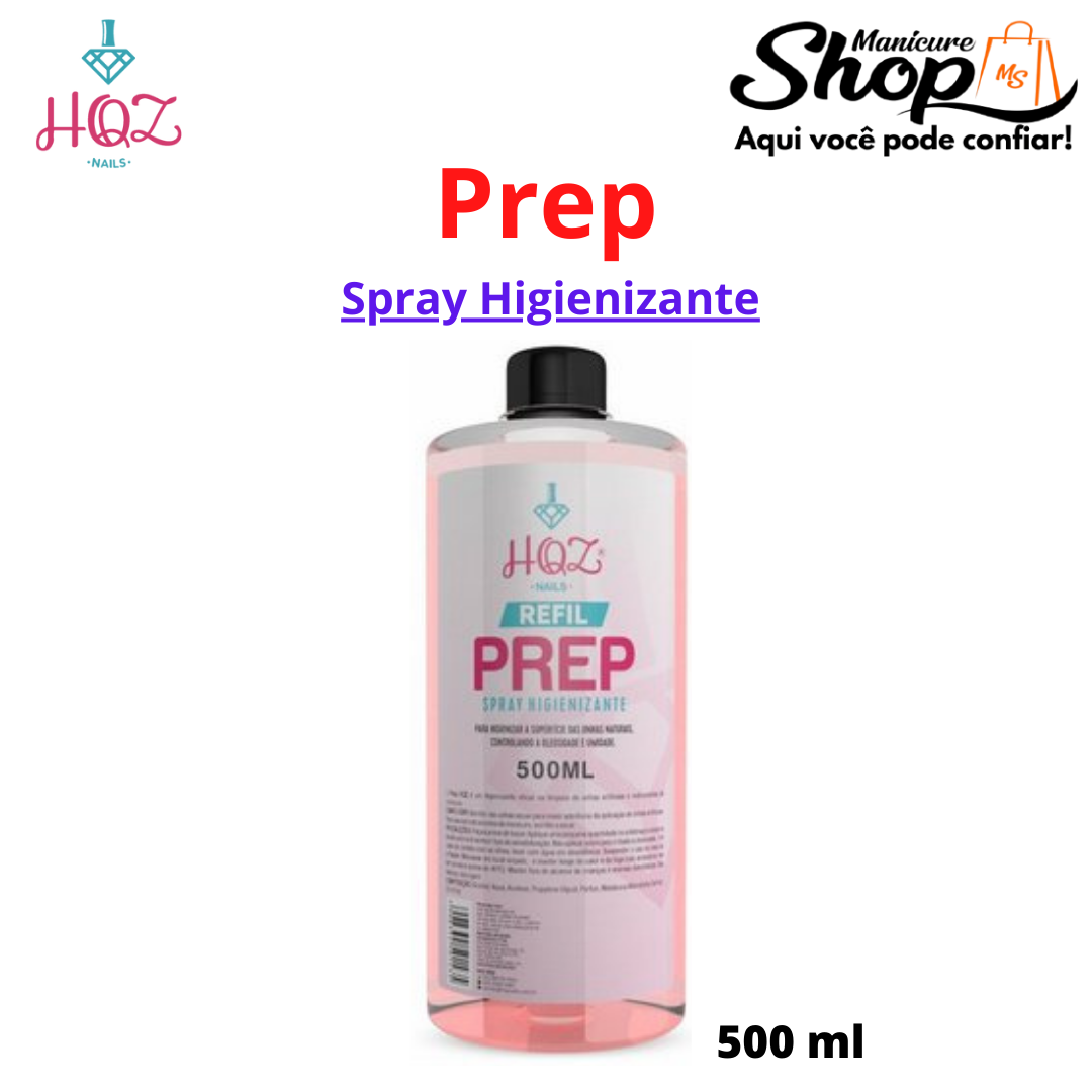 Prep – Spray Higienizante – 500 Ml – HQZ