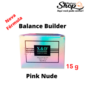 Gel LED UV – Pink Nude Balance Builder – 15g – X&D