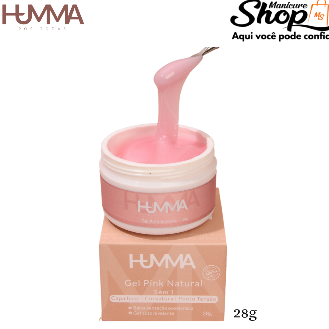 Gel Pink Natural 3×1 – 28g – HUMMA