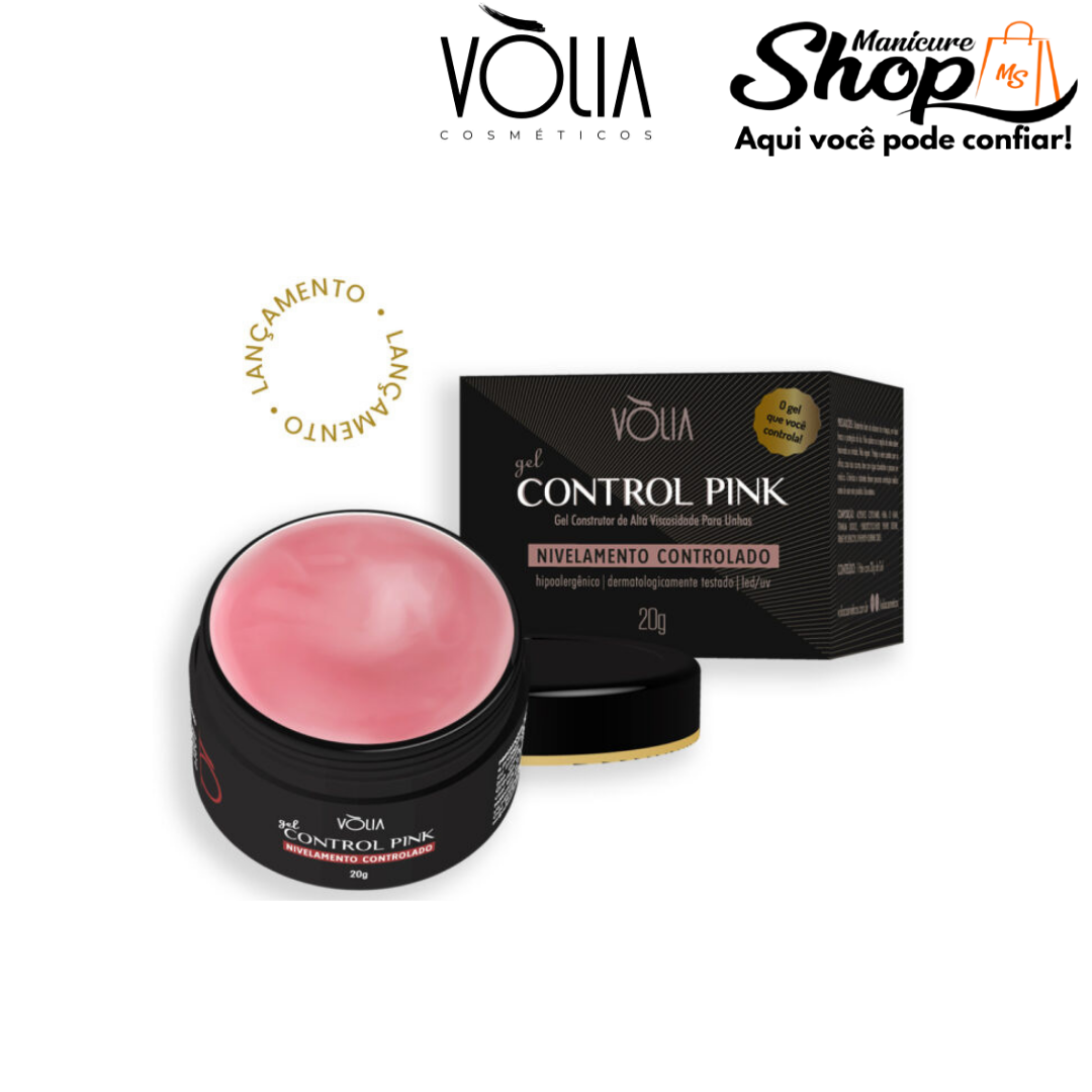 Gel Control Pink – 24g – 10ml – VÓLIA