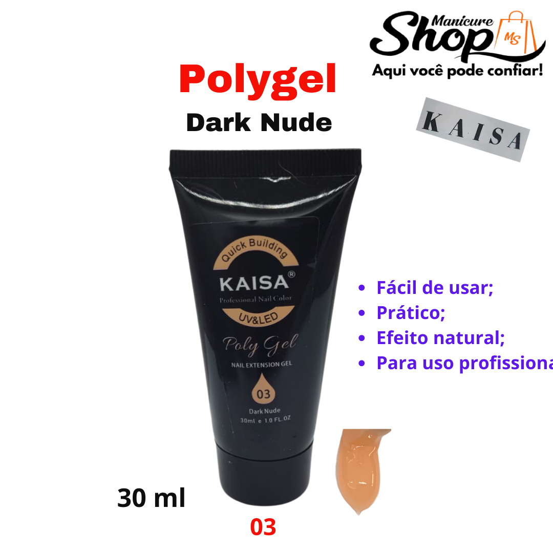 Polygel – Dark Nude 03 – 30 Ml – KAISA
