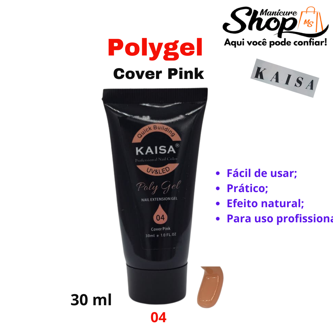 Polygel – Cover Pink 04 – 30 Ml – KAISA