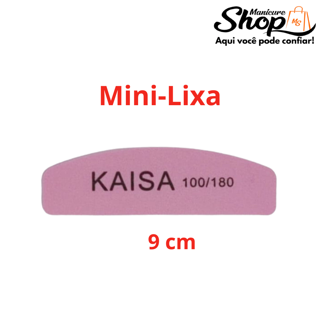 Mini Lixa 100/180 Fecha Poros – Boomerang (Bumerangue) – KAISA