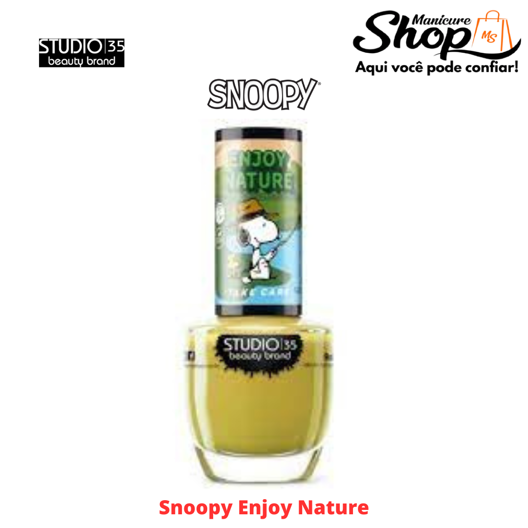 Esmalte – Snoopy Enjoy Nature – 9ml – Snoopy – STUDIO 35