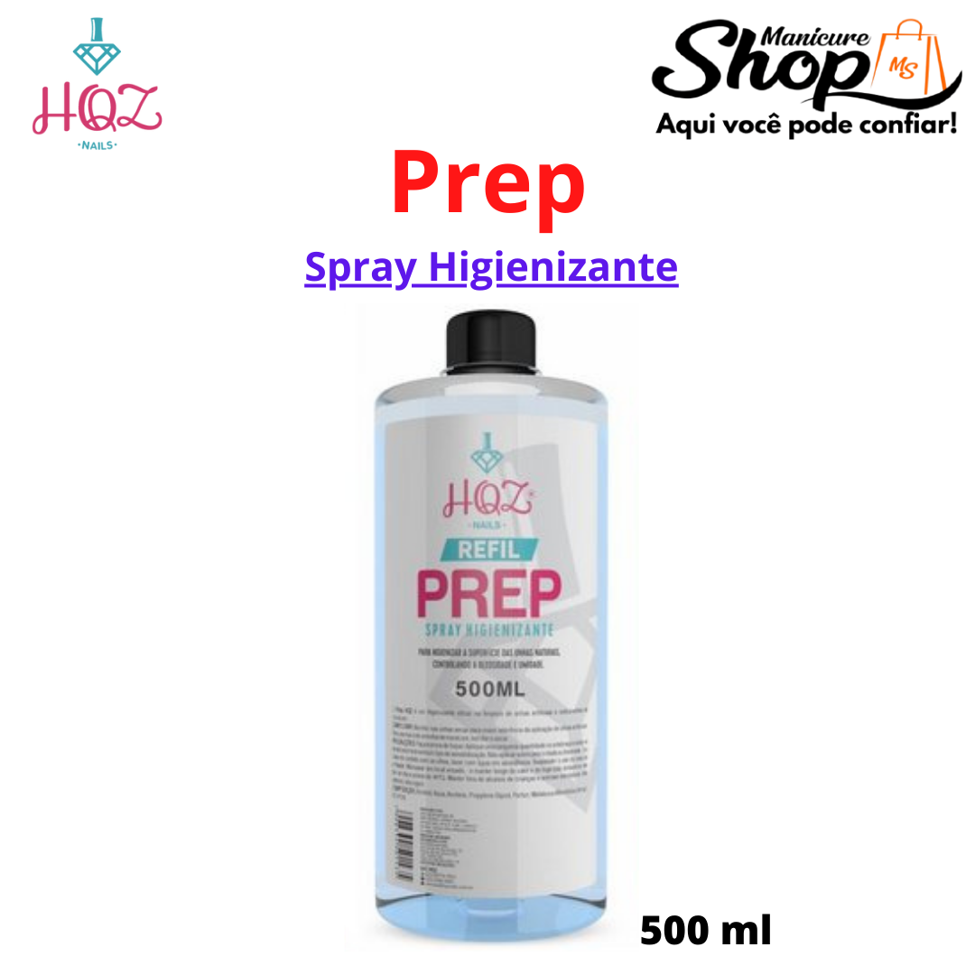 Prep – Spray Higienizante – 500 Ml – HQZ
