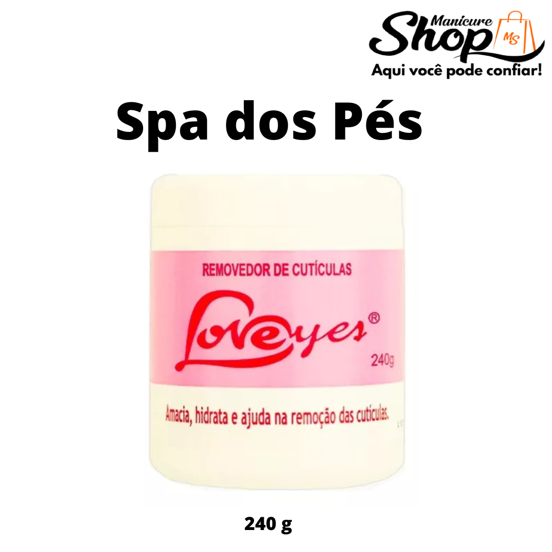 Spa Dos Pés – Removedor De Cutículas – 240 G – LOVE YES