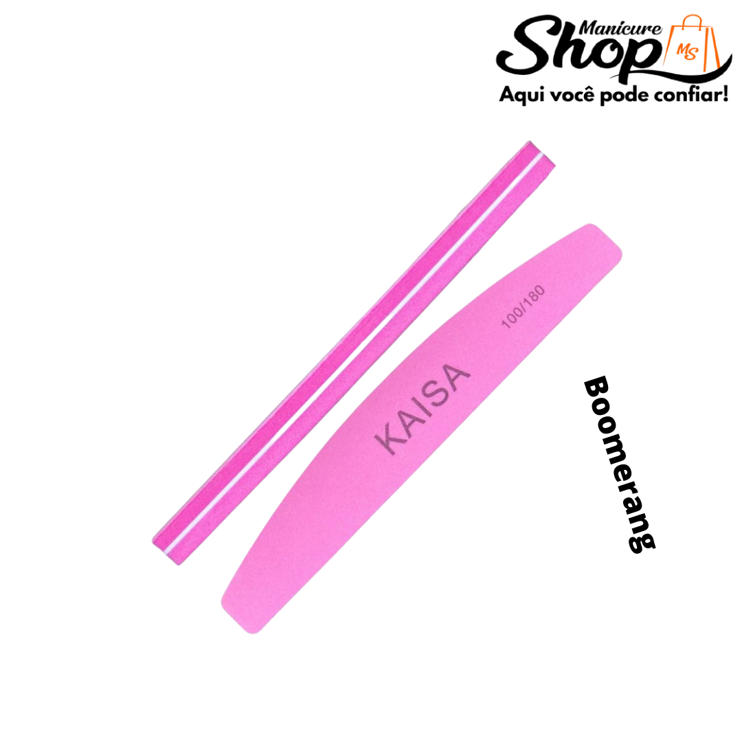 Lixa 100/180 Fecha Poros – Boomerang (Bumerangue) – KAISA