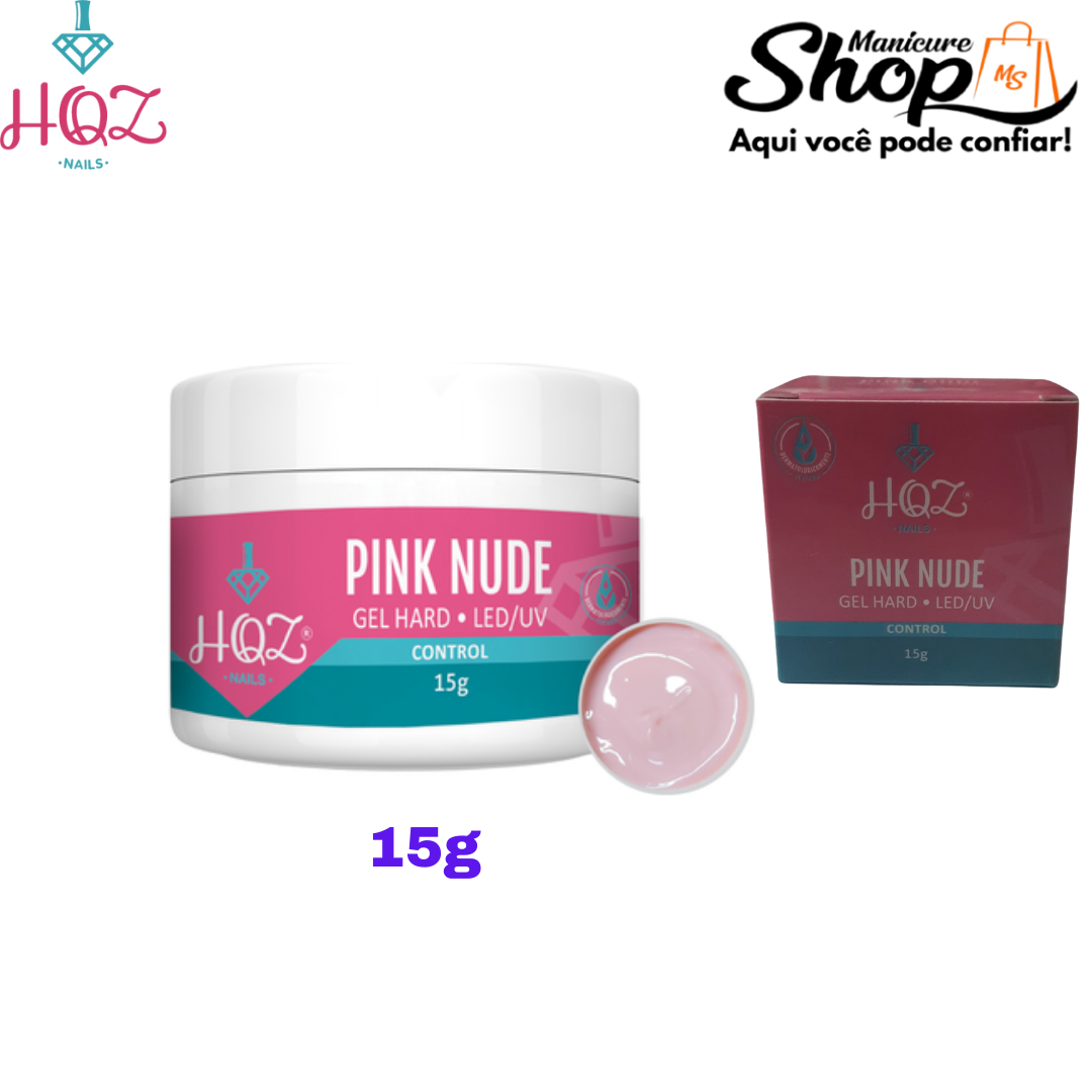 Gel HARD – Pink Nude  – Control – 15g – HQZ