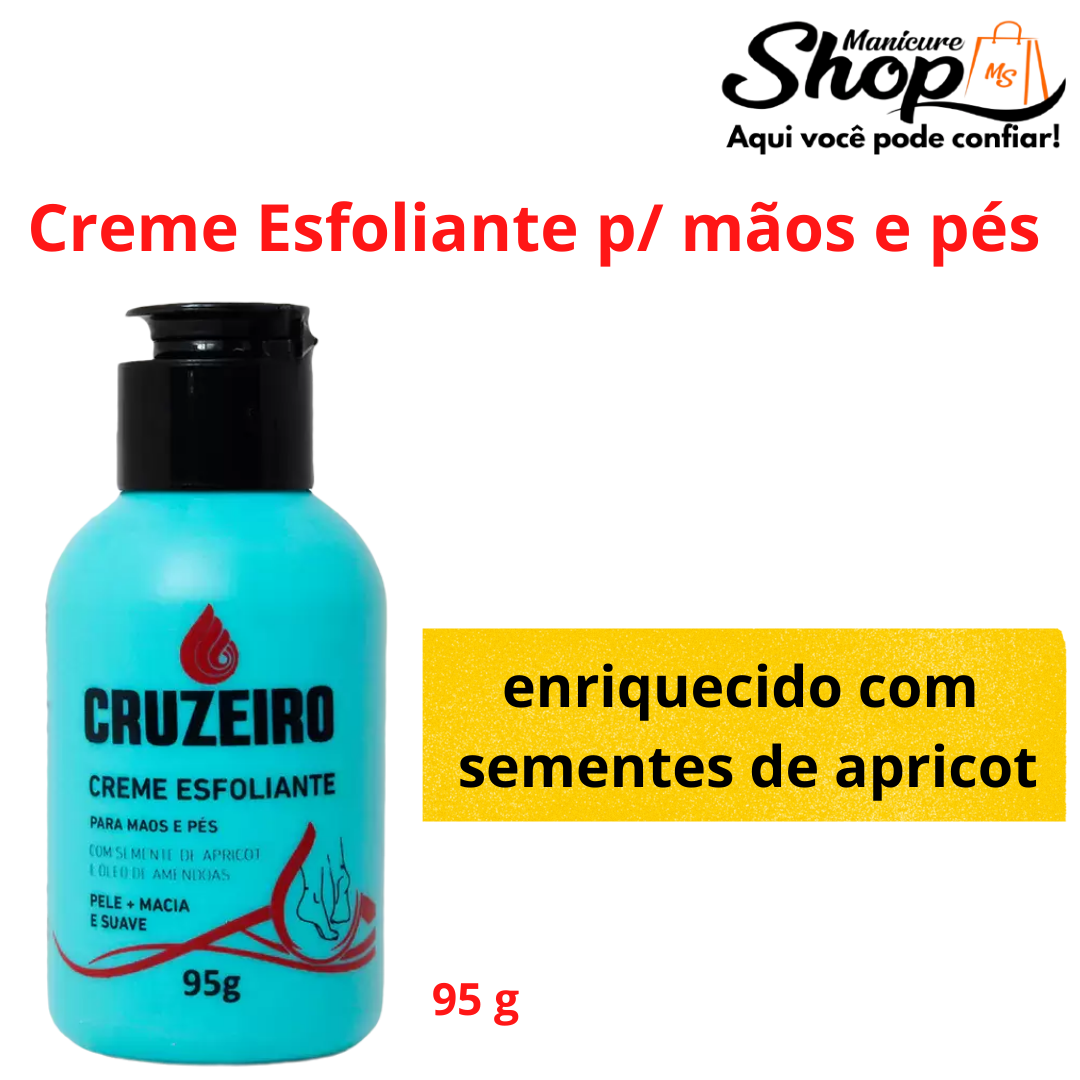 Creme Esfoliante Para Mãos E Pés – CRUZEIRO – 95g