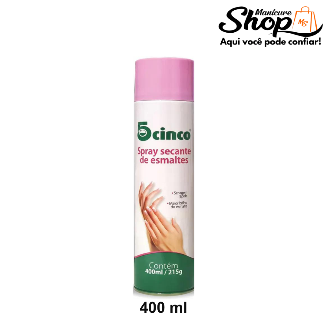 Spray Secante De Esmaltes – 5CINCO- 400ml